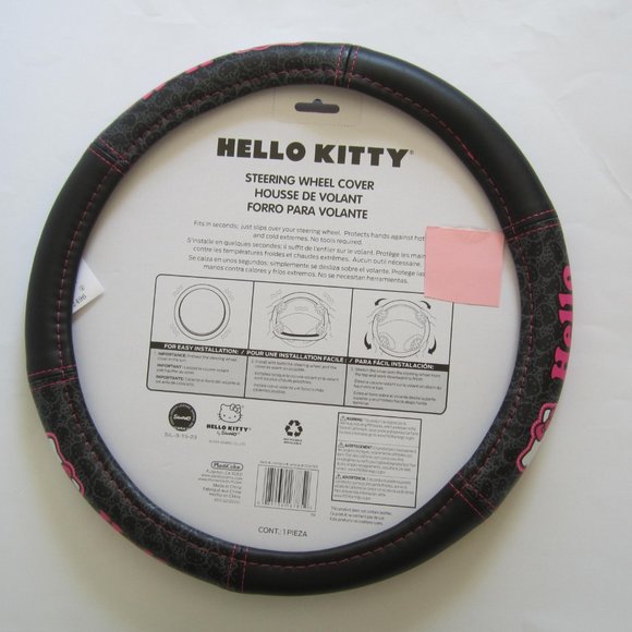 Hello Kitty Steering Wheel Cover Cars - Picture 2 of 5